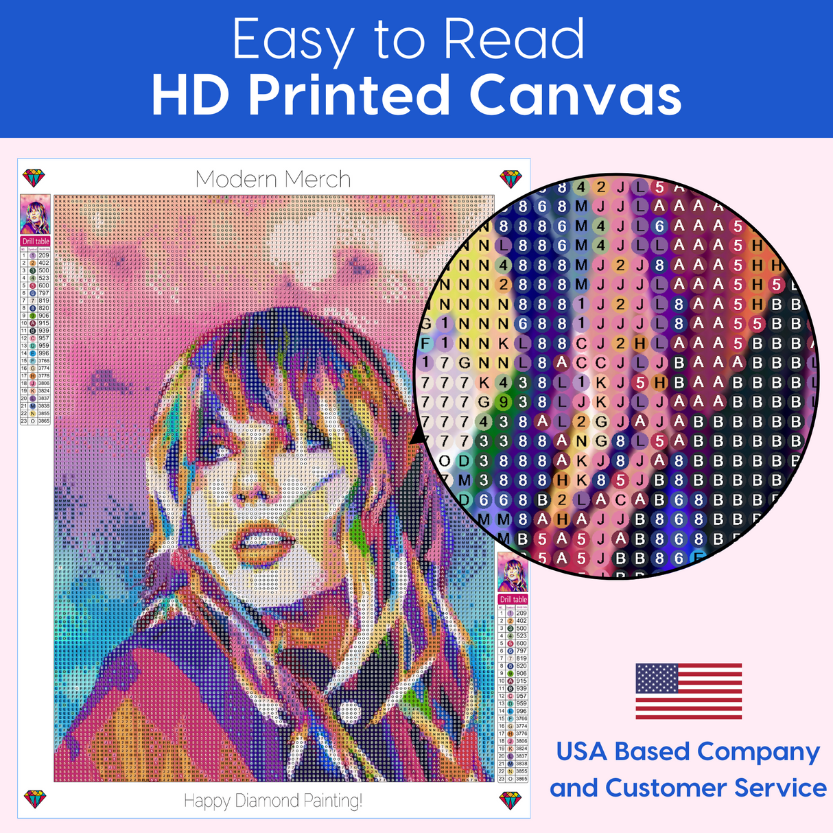 Taylor Swift ERAS Diamond Art Kit